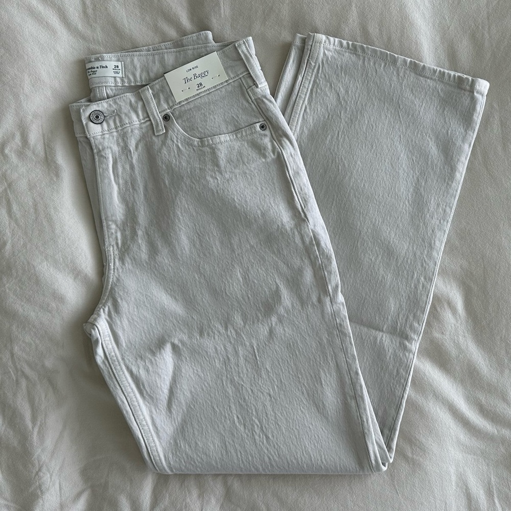 Abercrombie and Fitch — Low Rise Baggy Jeans